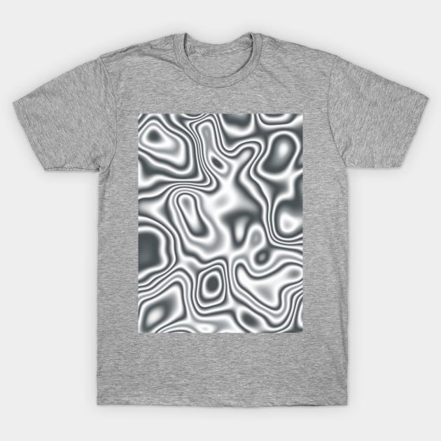 Silver sea T-Shirt by Sinmara